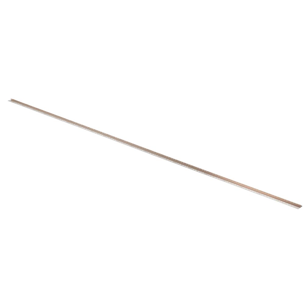 คิ้วอะลูมิเนียมแบบโค้ง TARA 9 มม. 2 ม. สีน้ำตาลเข้มเงา