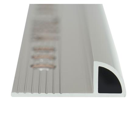 คิ้วอะลูมิเนียมแบบโค้ง TARA 9 มม. 2 ม. สีน้ำตาลเข้มเงา_1