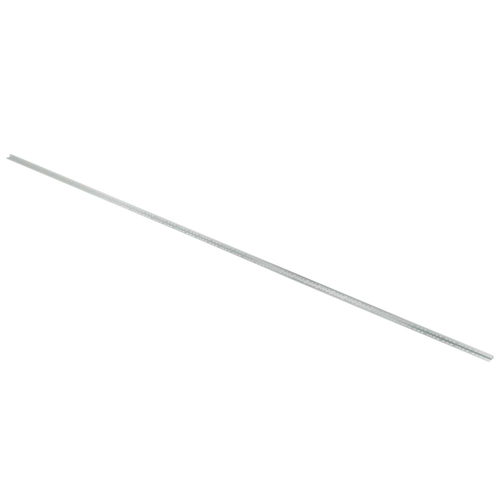 คิ้วอะลูมิเนียมแบบหลี่ยม TARA 9 มม. 2 ม. ปัดลายเงิน