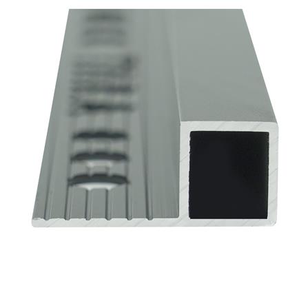 คิ้วอะลูมิเนียมแบบเหลี่ยม TARA 12 มม. 2 ม. สีดำเงา_1