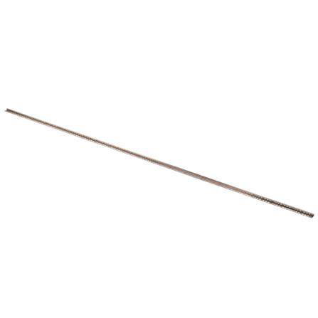 คิ้วอะลูมิเนียมแบบเหลี่ยม TARA 9 มม. 2 ม. สีน้ำตาลเข้มเงา_2