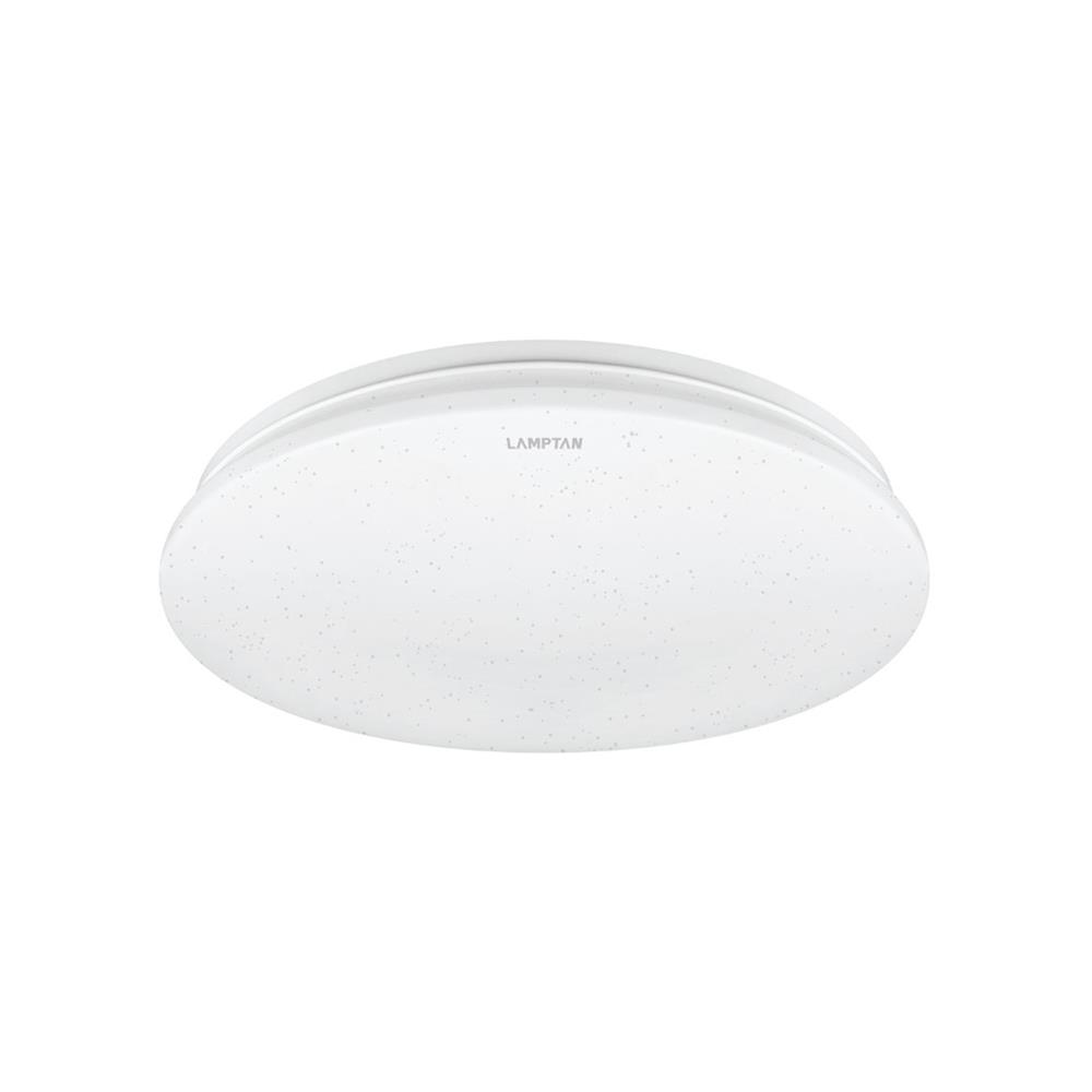 ไฟเพดาน LED LAMPTAN MOON 16 นิ้ว 36 วัตต์ DAYLIGHT/COOL WHITE/WARM WHITE สีขาว