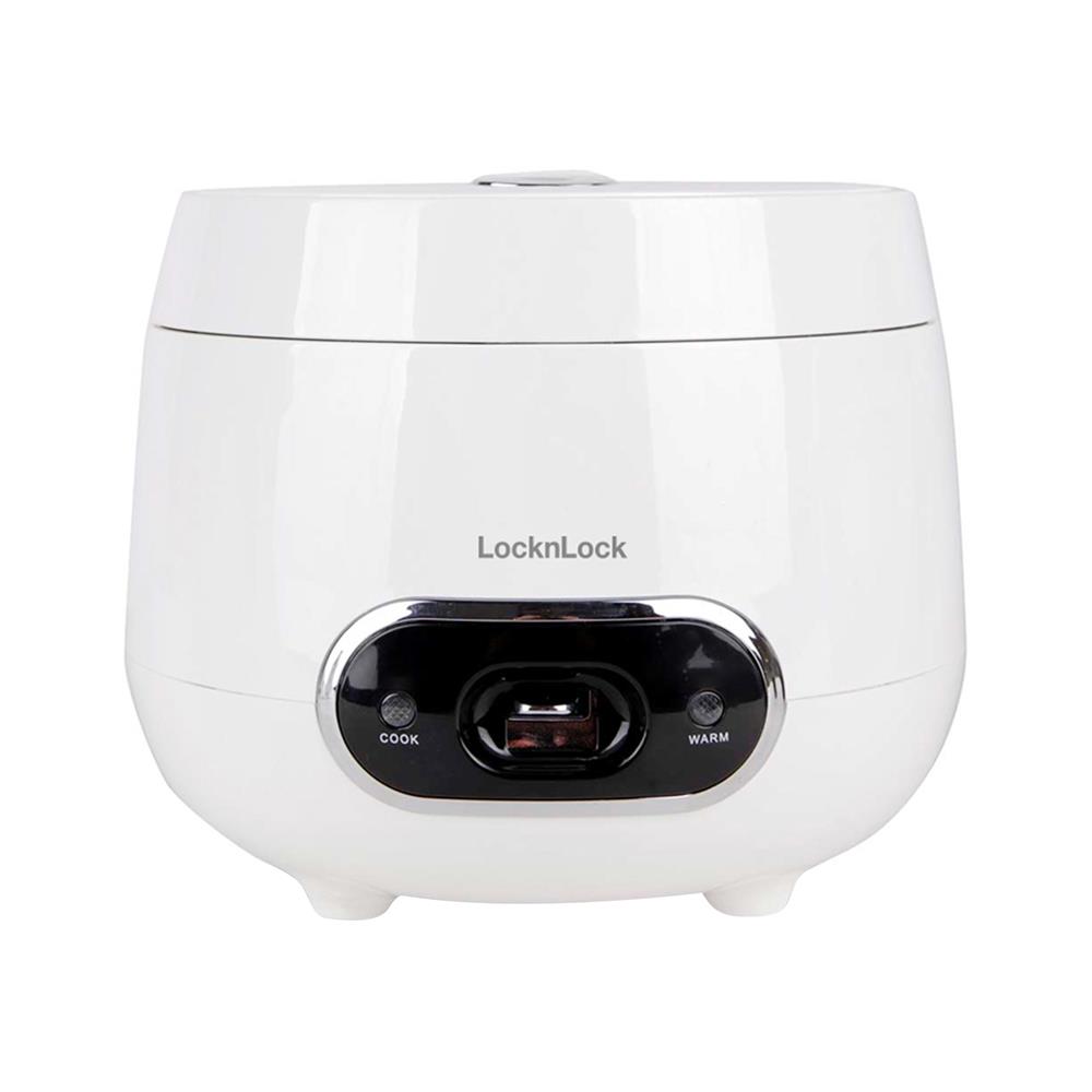 หม้อหุงข้าว MANUAL LOCKNLOCK EJR426WHT 0.8 ลิตร สีขาว