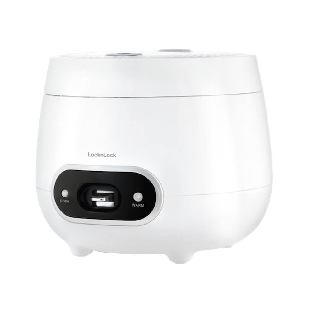 หม้อหุงข้าว MANUAL LOCKNLOCK EJR426WHT 0.8 ลิตร สีขาว