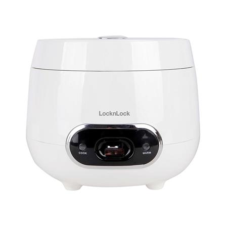 หม้อหุงข้าว MANUAL LOCKNLOCK EJR426WHT 0.8 ลิตร สีขาว