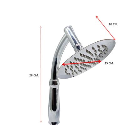 ชุดฝักบัวสายอ่อน 1 ระดับ HOEN ZT-015_2