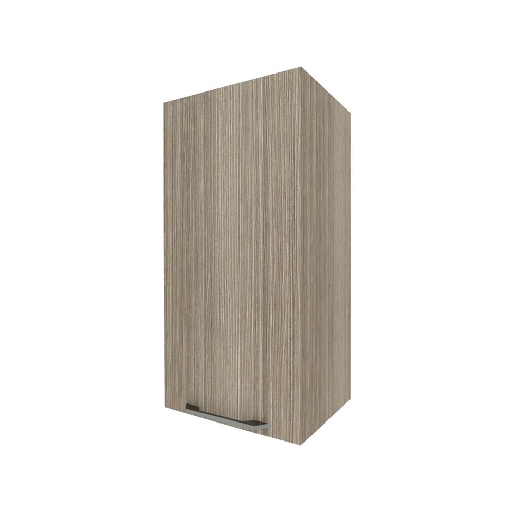 ตู้แขวนเดี่ยว มือจับดำ WPC PARAZZO ENZO 40X80 ซม. เอ็มไพร์โอ๊ก (เปิดขวา)