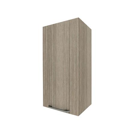 ตู้แขวนเดี่ยว มือจับดำ WPC PARAZZO ENZO 40X80 ซม. เอ็มไพร์โอ๊ก (เปิดขวา)_1