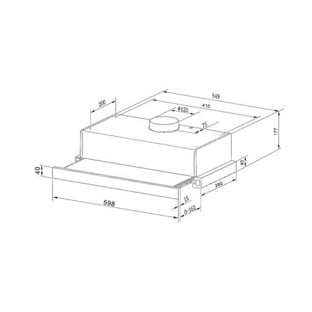 เครื่องดูดควันมาตรฐาน TEKA EL60 SS V02 60 ซม._2