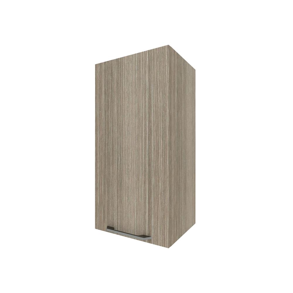 ตู้แขวนเดี่ยว มือจับดำ WPC PARAZZO ENZO 40X80 ซม. เอ็มไพร์โอ๊ก (เปิดซ้าย)