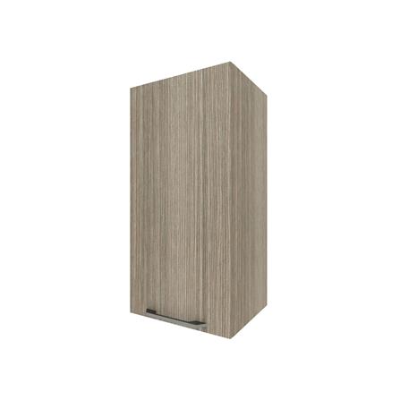 ตู้แขวนเดี่ยว มือจับดำ WPC PARAZZO ENZO 40X80 ซม. เอ็มไพร์โอ๊ก (เปิดซ้าย)_1