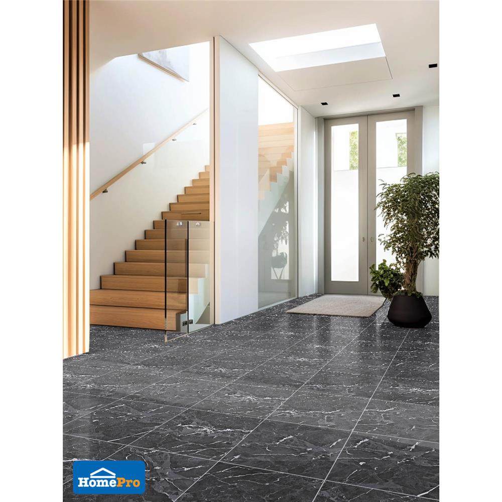 กระเบื้องพื้น 16x16 นิ้ว COTTO มาชูปิกชู ดำ PM 0.96 ตร.ม.