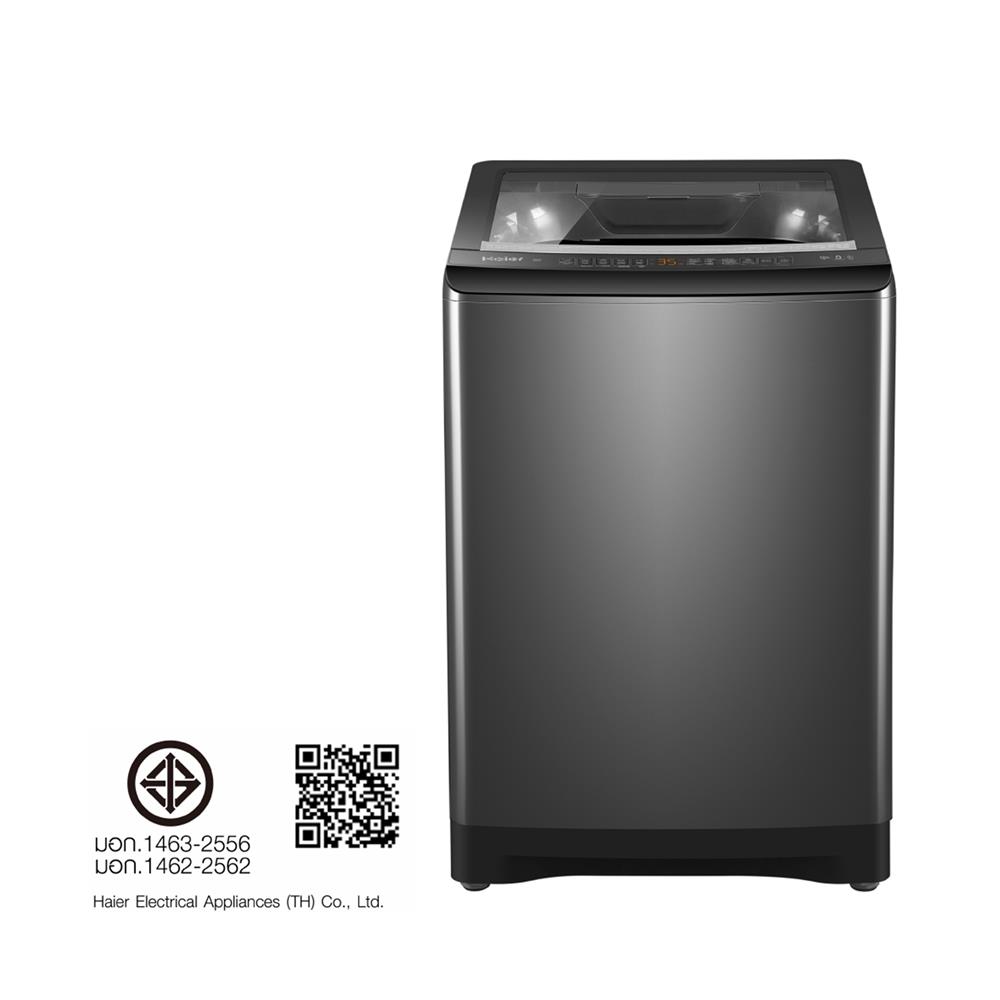 เครื่องซักผ้าฝาบน HAIER HWM180-B278S6 18 กก. อินเวอร์เตอร์ สีเทาเข้ม