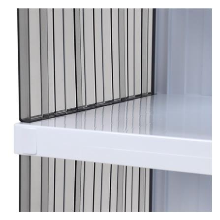 กล่องรองเท้า STACKO MAGIC BOX 27.8x38.5x79 ซม. สีขาว/เทาใส_5