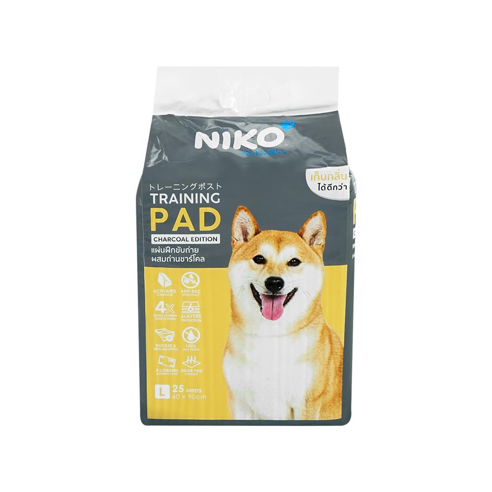 แผ่นรองฉี่สุนัขผสมถ่านชาร์โคล NIKO ไซซ์ L