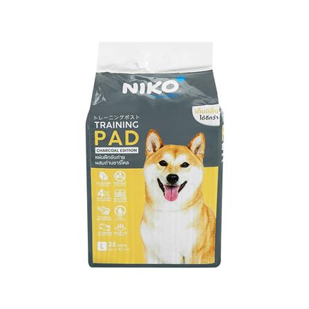 แผ่นรองฉี่สุนัขผสมถ่านชาร์โคล NIKO ไซซ์ L