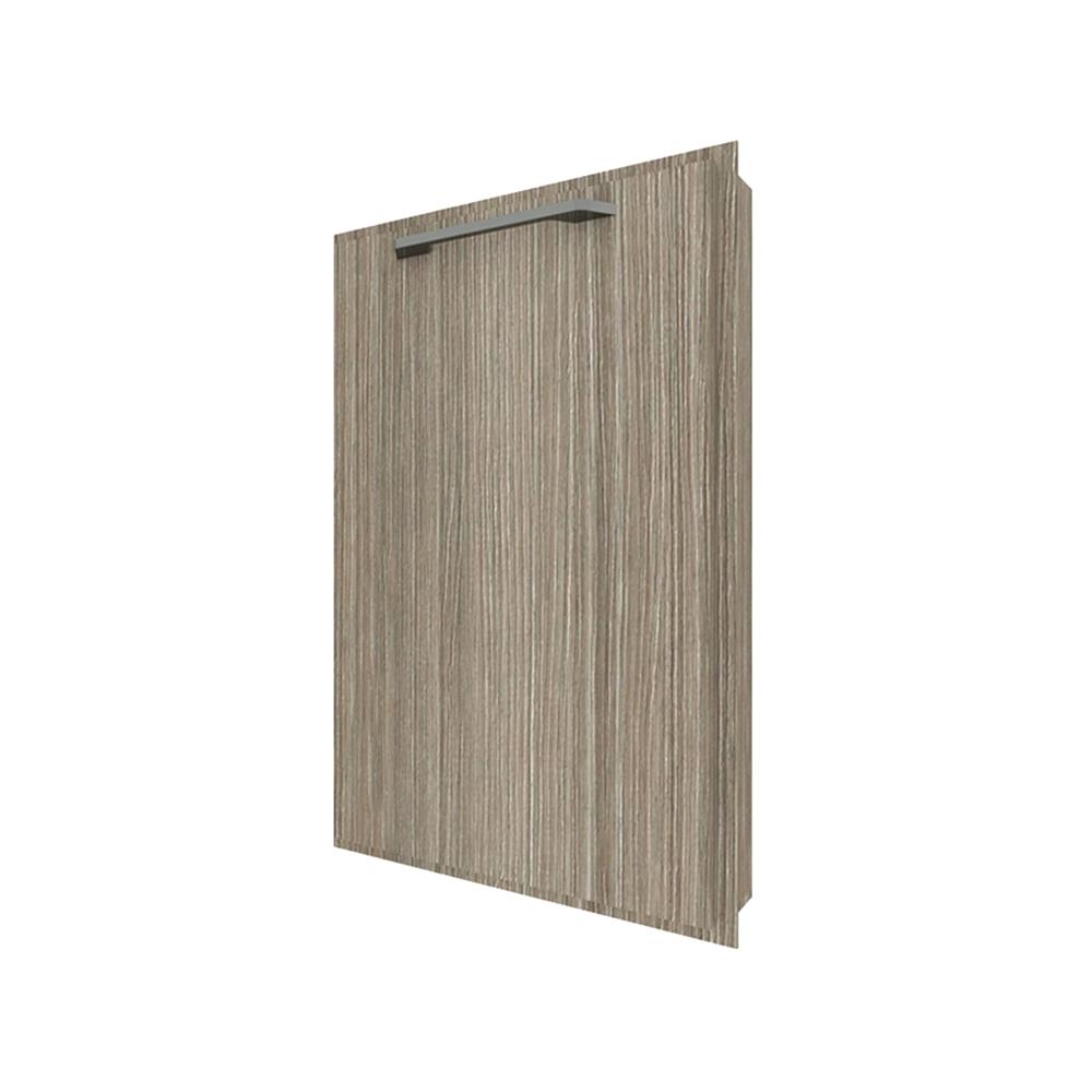 บานซิงค์เดี่ยวซ้าย WPC มือจับดำ PARAZZO ENZO 40X60 ซม. เอ็มไพร์โอ๊ก