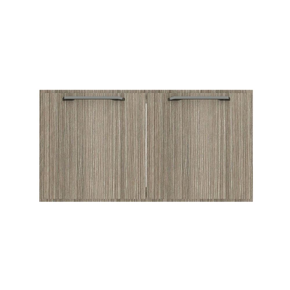 บานใต้เตา WPC มือจับดำ PARAZZO ENZO 80X50 ซม. เอ็มไพร์โอ๊ก