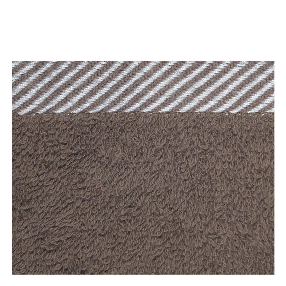 ผ้าขนหนู ME LIVING STRIPE 27X54 นิ้ว สีน้ำตาล