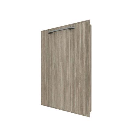 บานซิงค์เดี่ยวขวา WPC มือจับดำ PARAZZO ENZO 40X60 ซม. เอ็มไพร์โอ๊ก_1