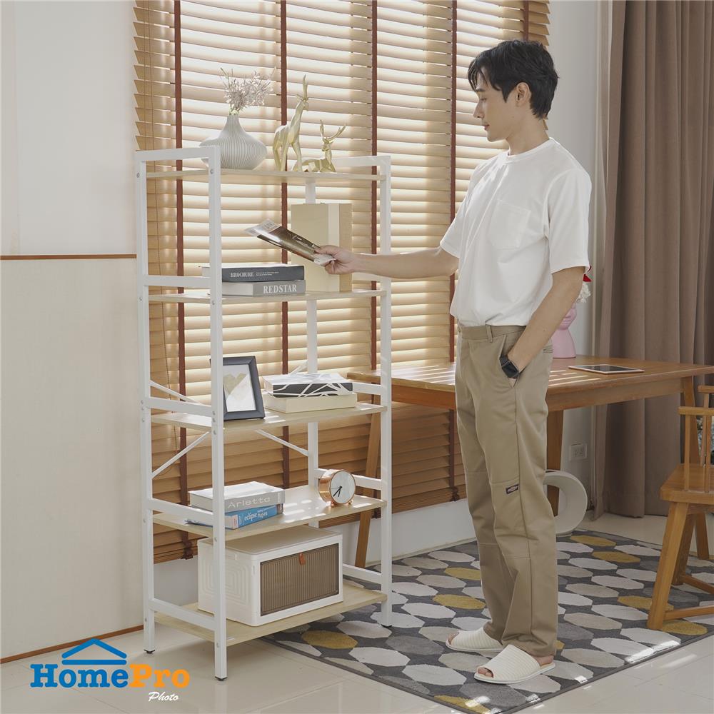 ชั้นวางของ 5 ชั้น FURDINI VENUS สี NATURAL