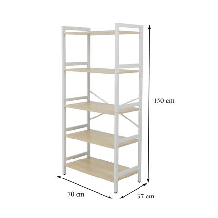 ชั้นวางของ 5 ชั้น FURDINI VENUS สี NATURAL_10