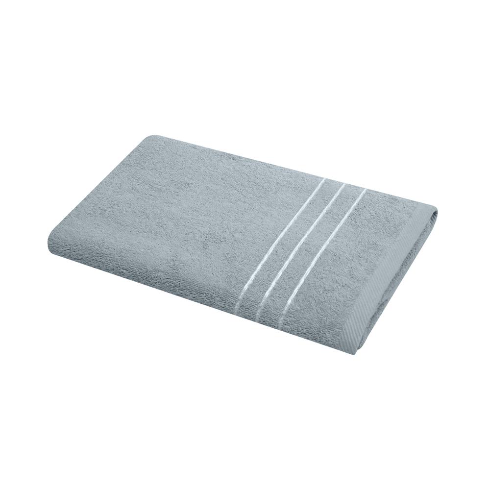 ผ้าขนหนู ME LIVING SELINA 27X54 นิ้ว สีเทา_0