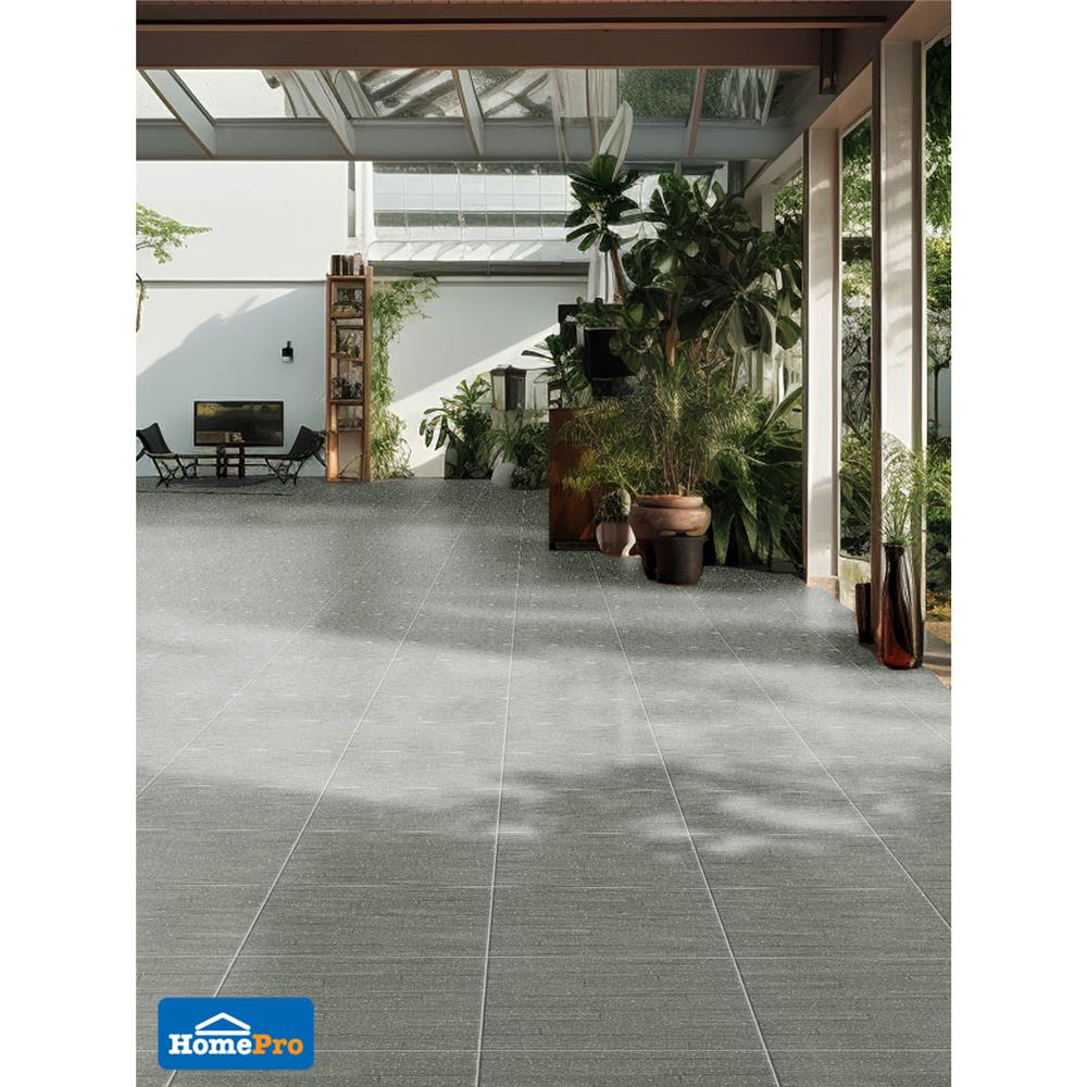 กระเบื้องพื้นพอร์ซเลน  40x40 ซม. CERGRES พินนาเคิล เทาอ่อน A 0.96M2