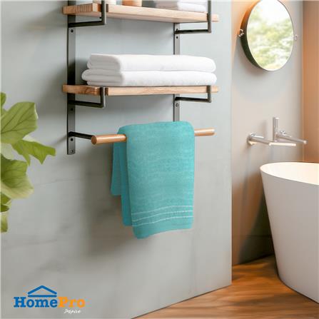 ผ้าขนหนู ME LIVING SELINA 27X54 นิ้ว สีเขียว_6