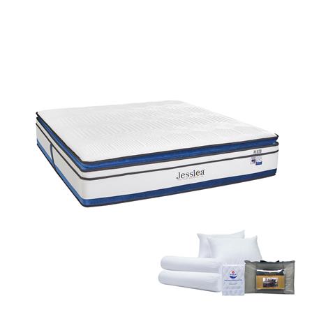 ที่นอน 6 ฟุต JESSICA PLUTO พร้อมชุดเครื่องนอน 11 ชิ้น