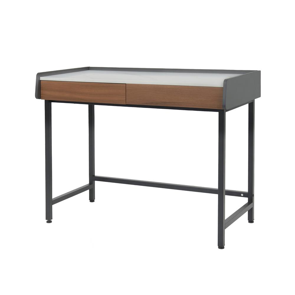 โต๊ะทำงานไม้ FURDINI MEGUEL 100 ซม. ลายหินอ่อน_1