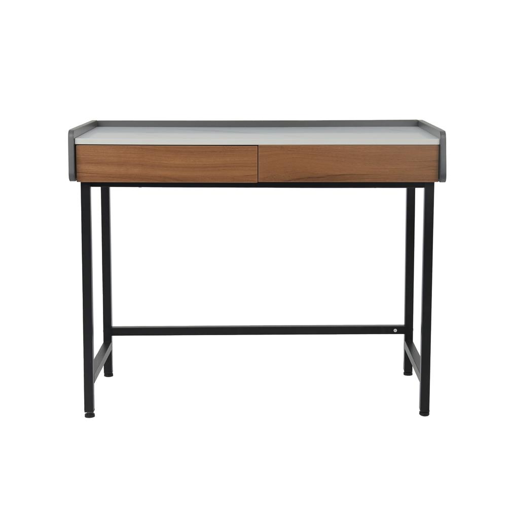 โต๊ะทำงานไม้ FURDINI MEGUEL 100 ซม. ลายหินอ่อน