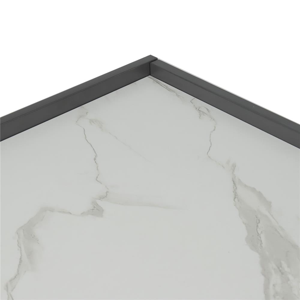 โต๊ะทำงานไม้ FURDINI MEGUEL 100 ซม. ลายหินอ่อน