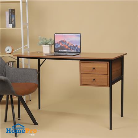 โต๊ะทำงานไม้ FURDINI WESTON 120 ซม. สีวอลนัท_7