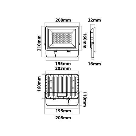 สปอตไลท์ภายนอก LED LUMAX ECOPRO 30 วัตต์ DAYLIGHT_7
