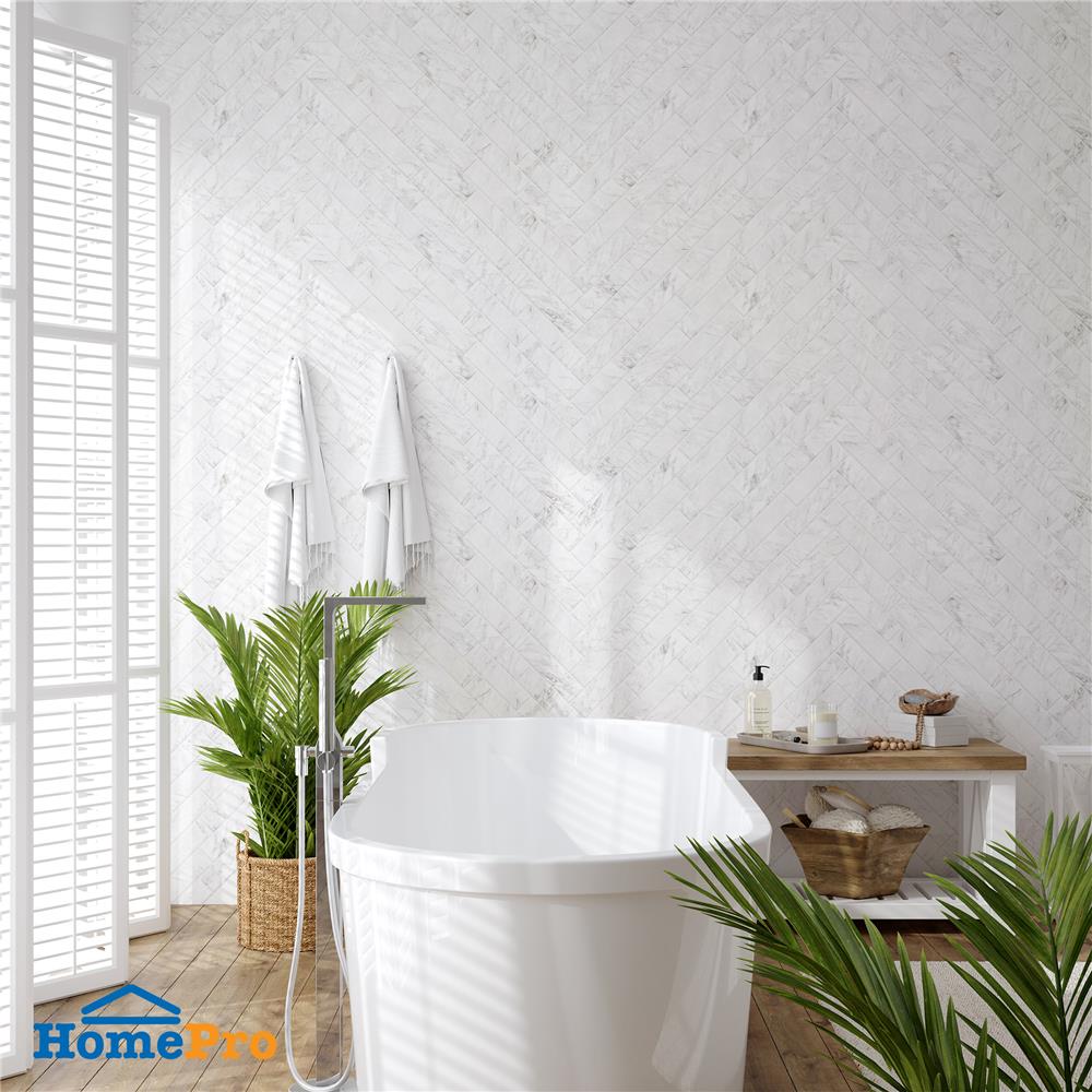 กระเบื้องผนังพอร์ซเลน 6x21.7 ซม. COTTO ซานตา มารีน่า ไวท์ PM