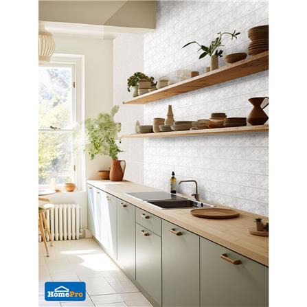 กระเบื้องผนังพอร์ซเลน 6x21.7 ซม. COTTO ซานตา มารีน่า ไวท์ PM_4