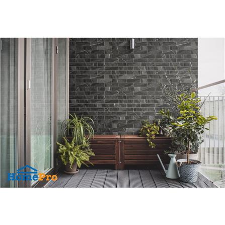 กระเบื้องผนังพอร์ซเลน 6x21.7 ซม. COTTO ปิอาเชนซ่า ดำ PM_9