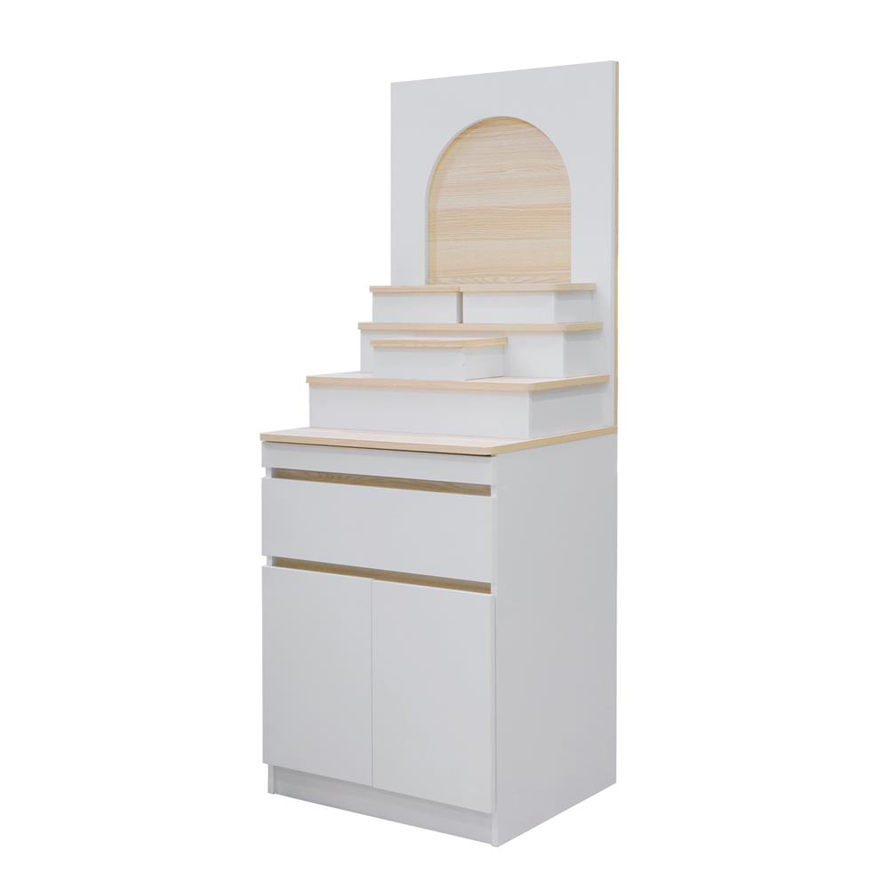 ตู้พระ FURDINI PSP-9357 PEARL 60 ซม. สี PINE OAK/ขาว_0