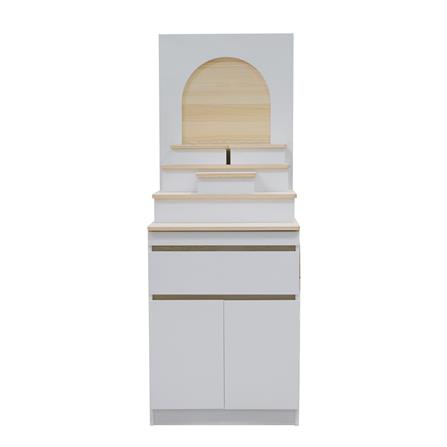 ตู้พระ FURDINI PSP-9357 PEARL 60 ซม. สี PINE OAK/ขาว_2