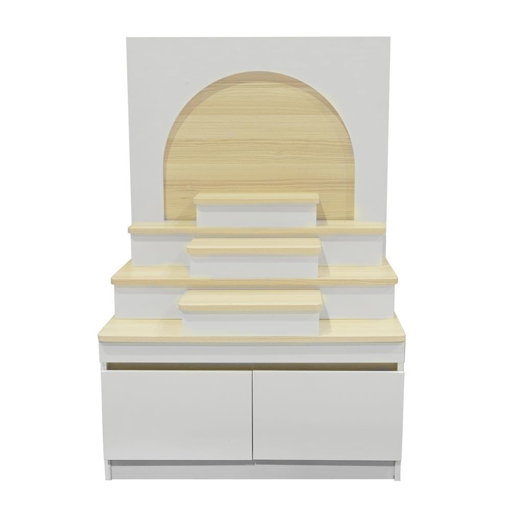 ตู้พระ FURDINI PSP-9359 PEARL 80 ซม. สี PINE OAK/ขาว