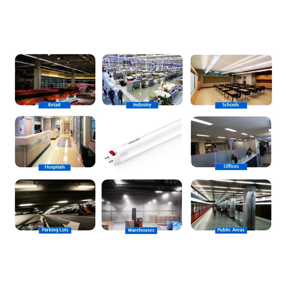 หลอด LED PHILIPS T8 DE 18 วัตต์ DAYLIGHT G13