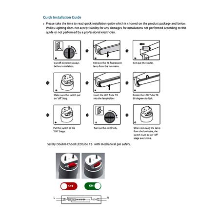 หลอด LED PHILIPS T8 DE 18 วัตต์ DAYLIGHT G13_4
