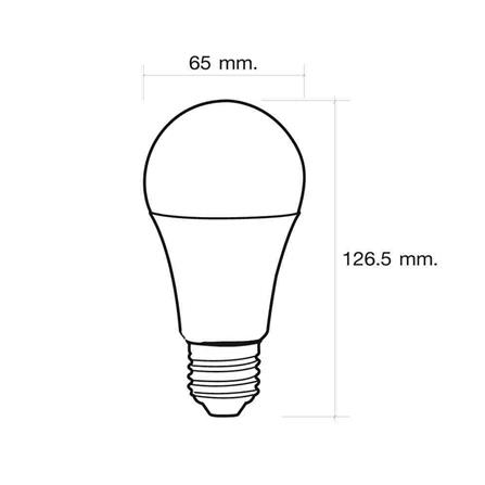 หลอด LED HI-TEK MUAY THAI 14 วัตต์ DAYLIGHT E27 แพ็ก 4 ชิ้น_4