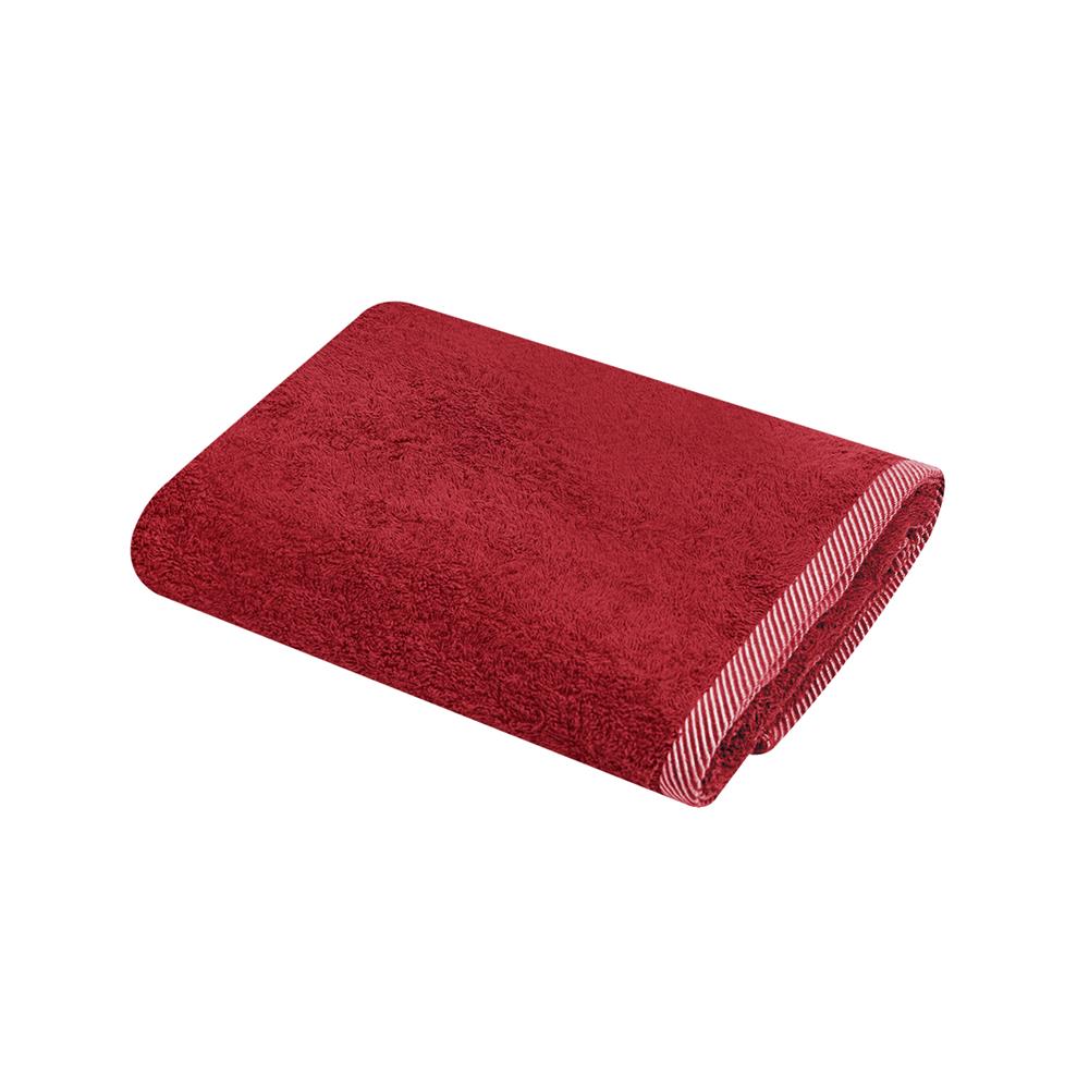 ผ้าขนหนู ME LIVING STRIPE 16X32 นิ้ว RED