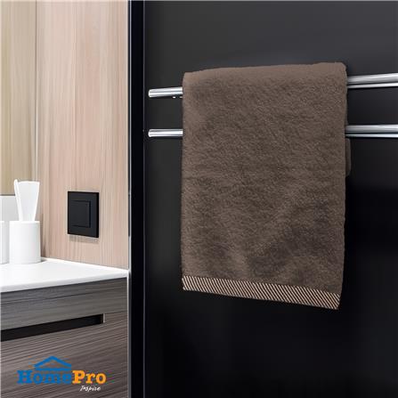 ผ้าขนหนู ME LIVING STRIPE 16X32 นิ้ว BROWN_4