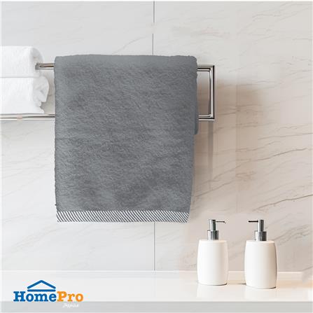 ผ้าขนหนู ME LIVING STRIPE 30X60 นิ้ว GREY_4