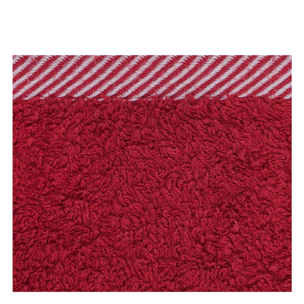 ผ้าขนหนู ME LIVING STRIPE 30X60 นิ้ว RED