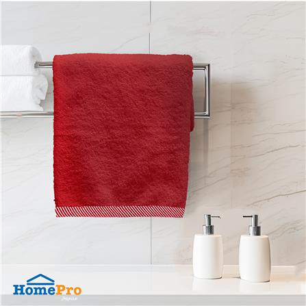 ผ้าขนหนู ME LIVING STRIPE 30X60 นิ้ว RED_4