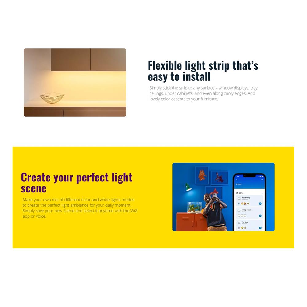 ไฟเส้น LED PHILIPS รุ่น WIZ 13 วัตต์ RGB